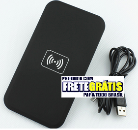Carregador sem fio para Iphone, Samsung, LG, Nokia e HTC