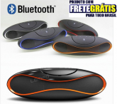Rádio Portátil FM QFX Bluetooth, TF, AUX, USB, Subwoofer